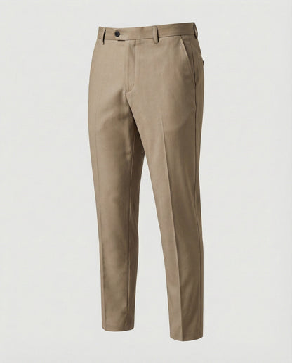 Herren Anzughose Slim Fit mit feiner Struktur