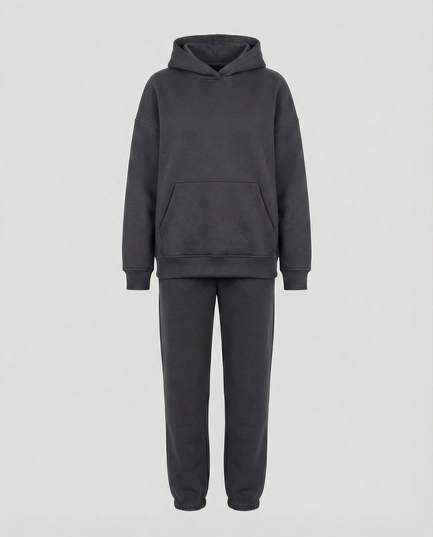 Damen Sweatanzug Hochkragen Sportlich Bequem
