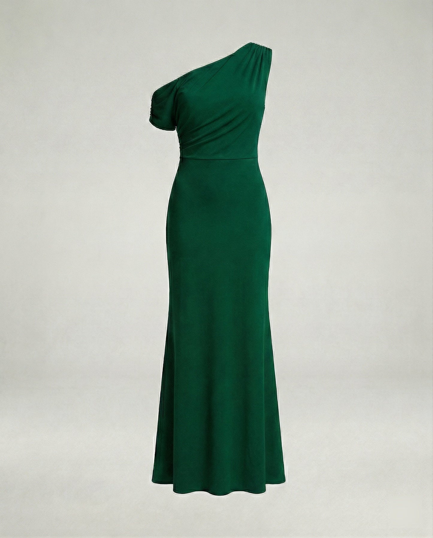 Elegantes Abendkleid Figurbetont Asymmetrisch Lang