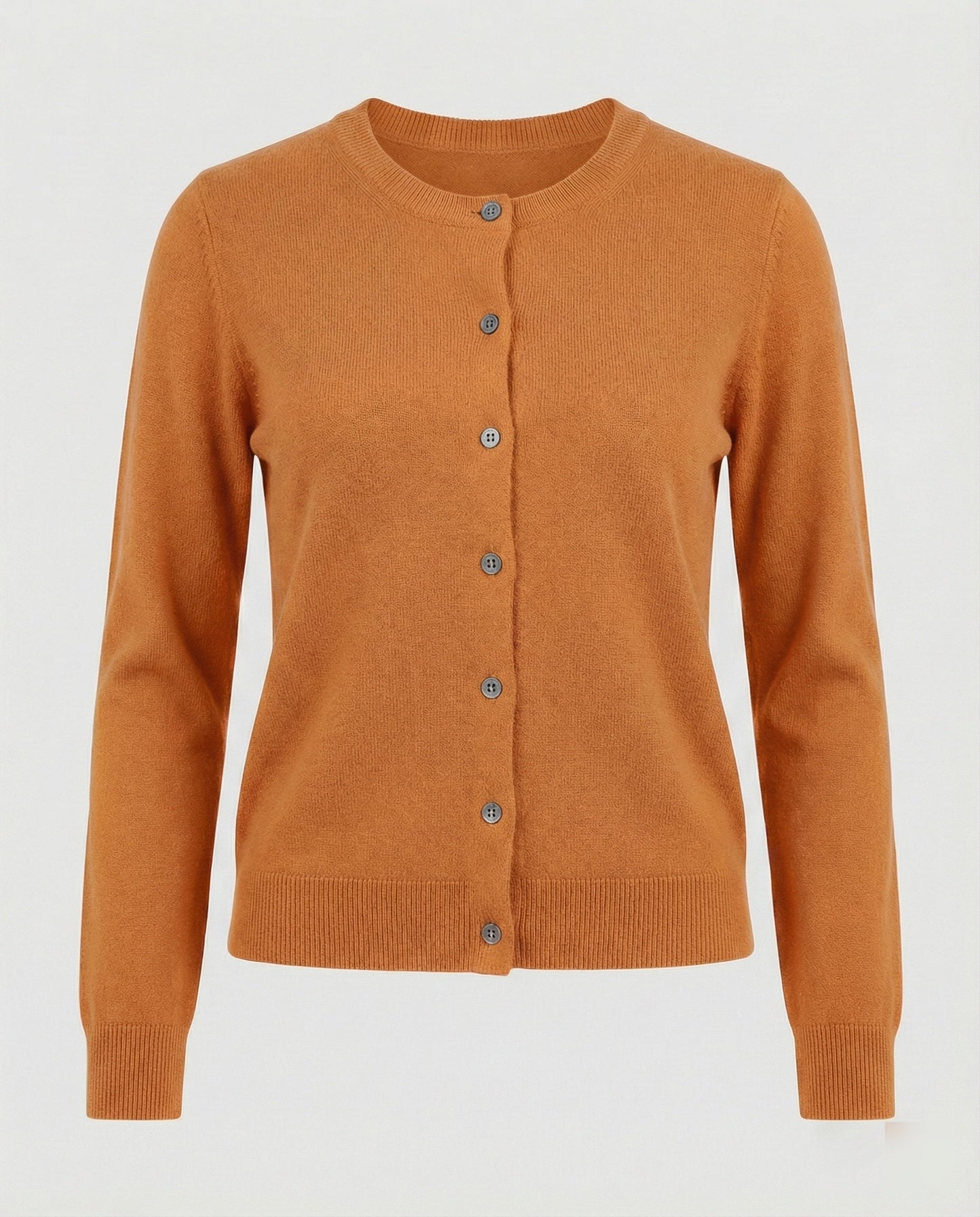 Damen Cardigan Weich Feinstrick Mit Knöpfen Elegант
