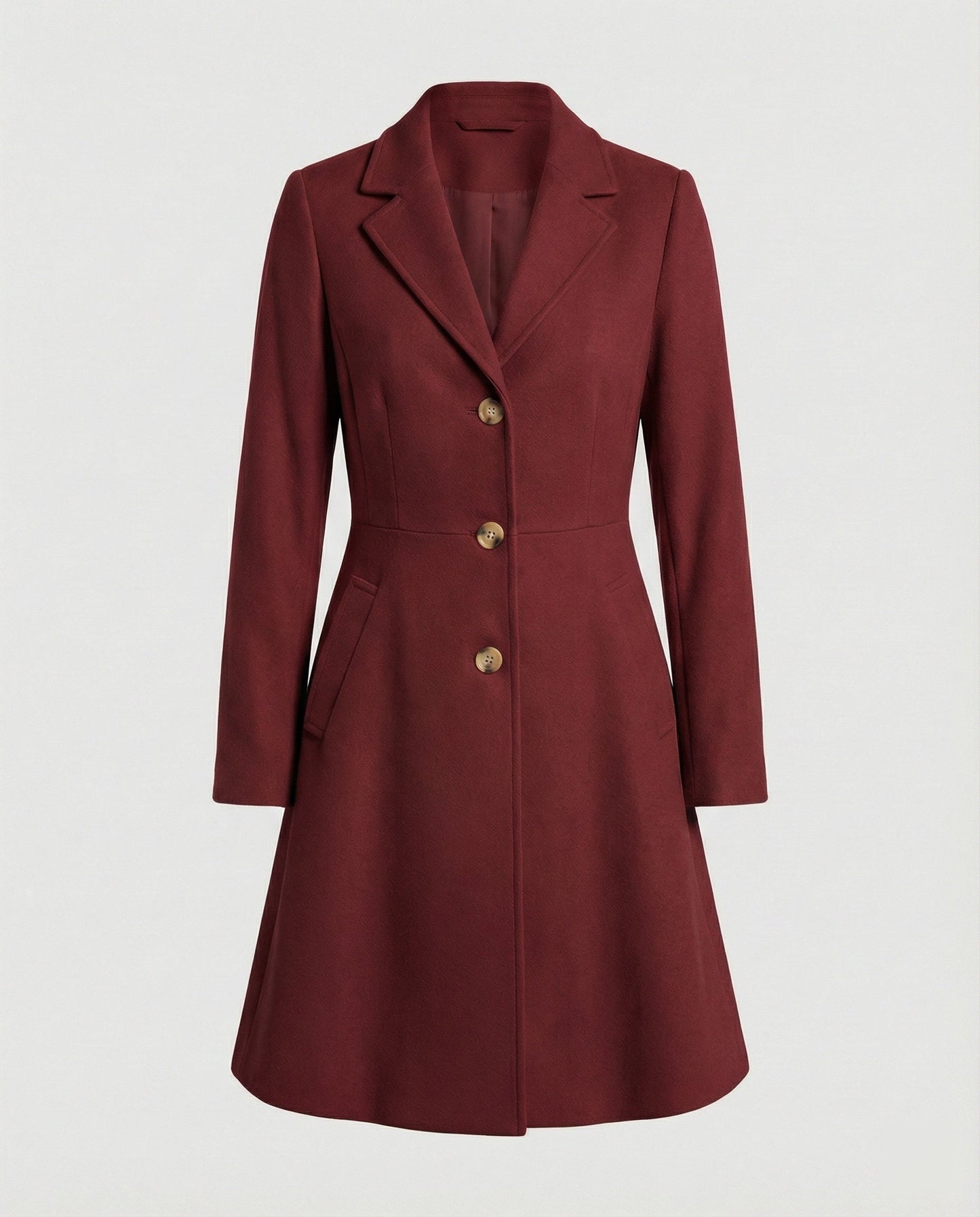 Damen Blazer Lang Elegant Tailliert Modern