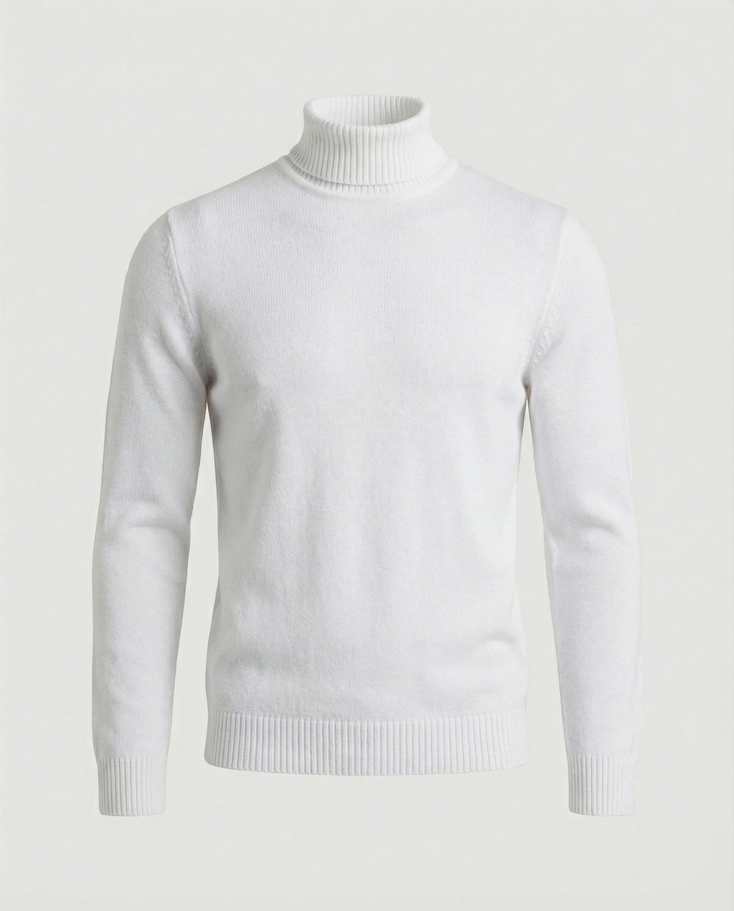 Weiche Merinowolle Rollkragenpullover Warm