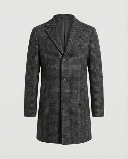 Herren Mantel Winter Elegant Lang