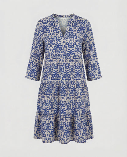 Sommerkleid Damen Leicht und Luftig Blumenprint