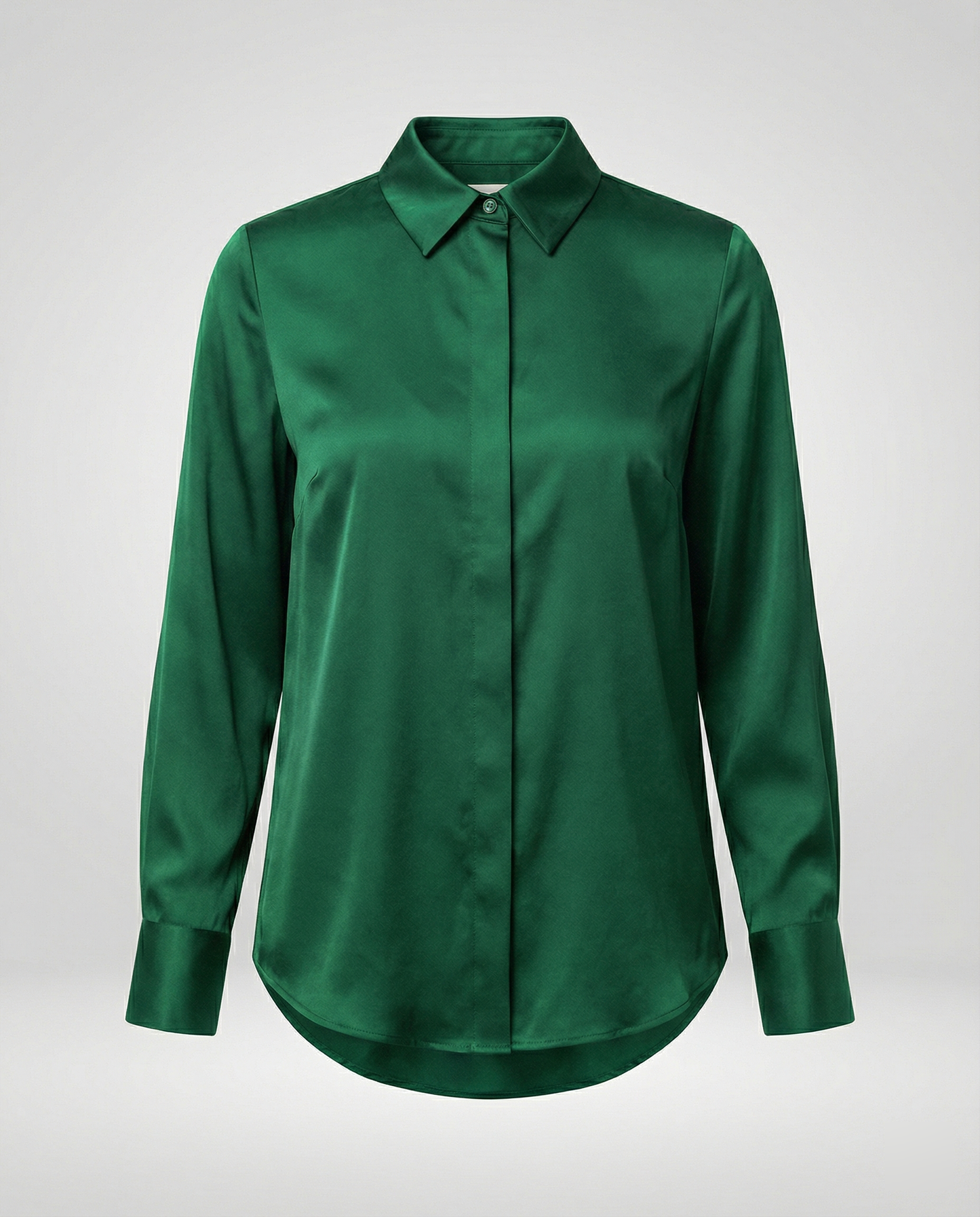 Elegante Damenbluse Satin Klassiker Zeitlos Modern