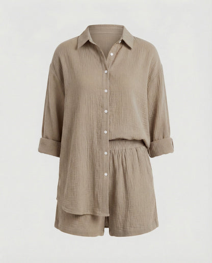 Damen Langarmbluse Oversized Groß