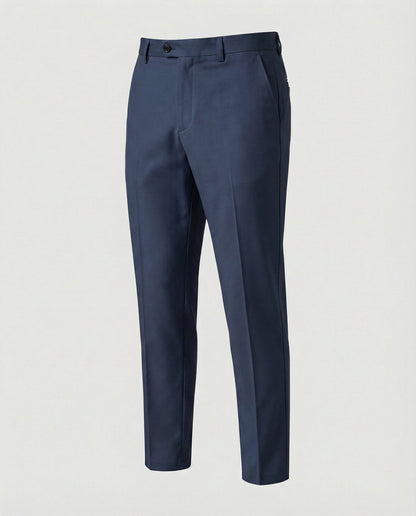 Herren Anzughose Slim Fit mit feiner Struktur