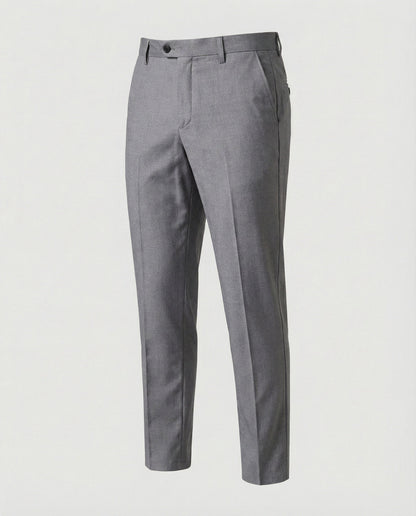 Herren Anzughose Slim Fit mit feiner Struktur