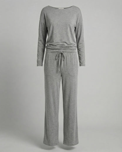 Damen Lounge-Set Bequem Elastisch Langarm