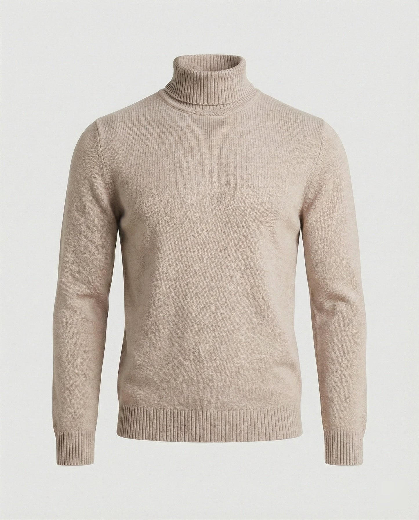 Weiche Merinowolle Rollkragenpullover Warm