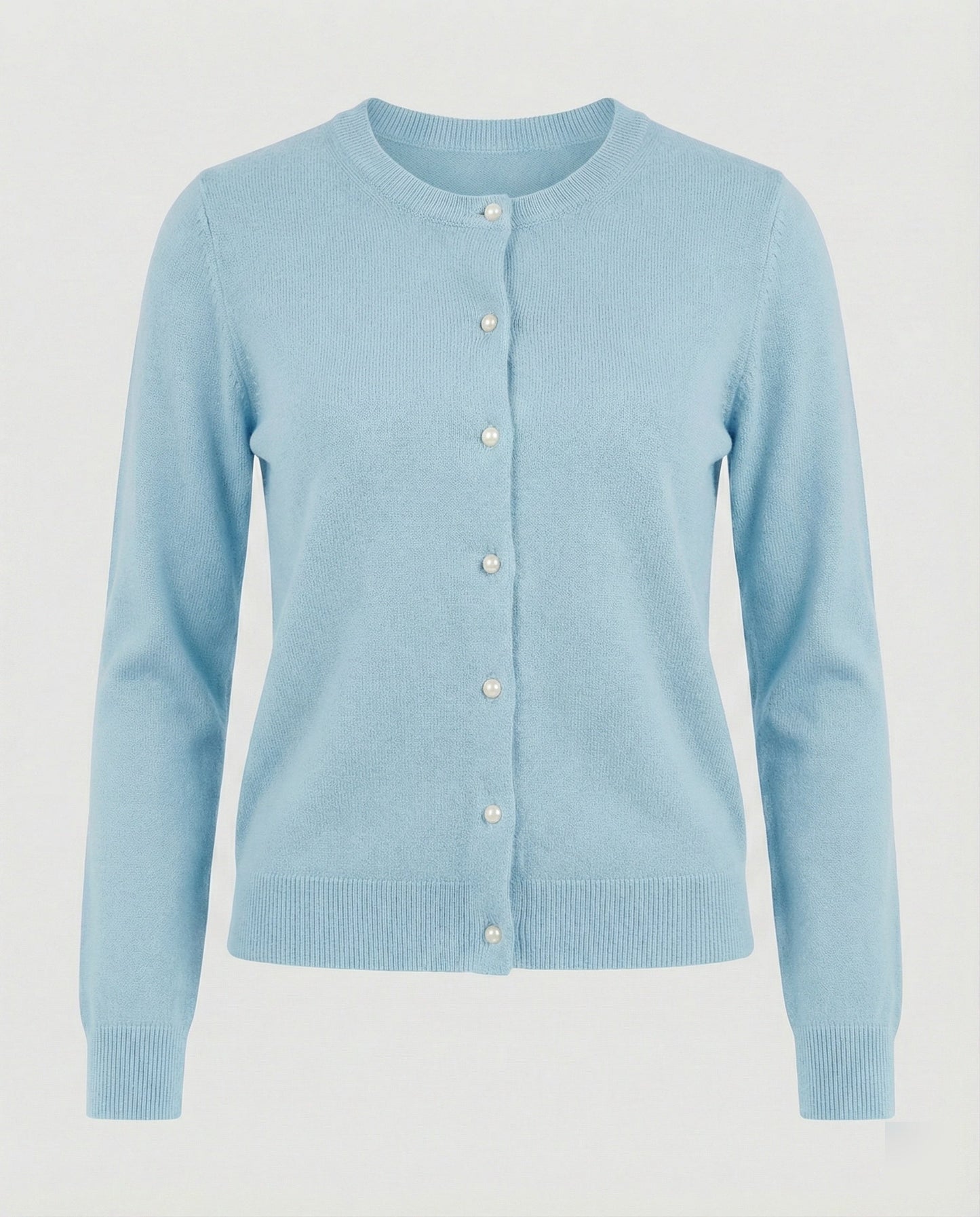 Damen Cardigan Weich Feinstrick Mit Knöpfen Elegант