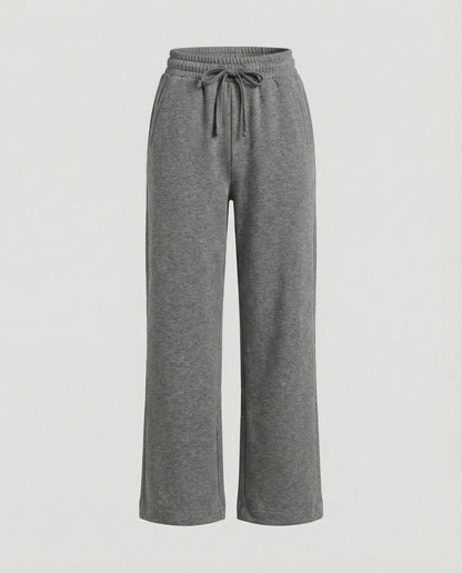 Weite Damen Stoffhose Bequem Elastisch Komfort