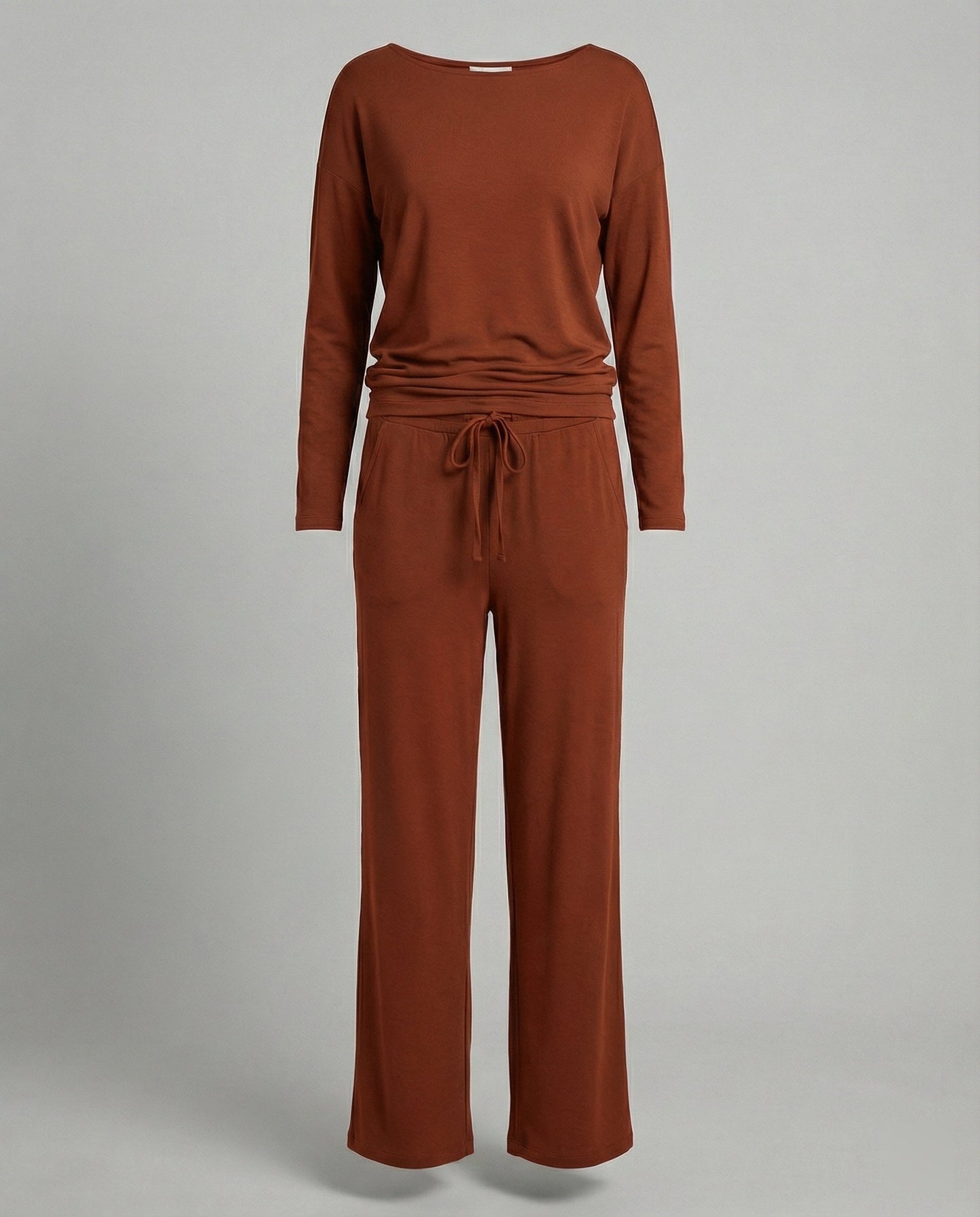 Damen Lounge-Set Bequem Elastisch Langarm