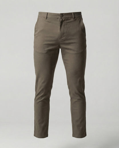 Herren Slimfit Hose Anzughose Mit Taschen