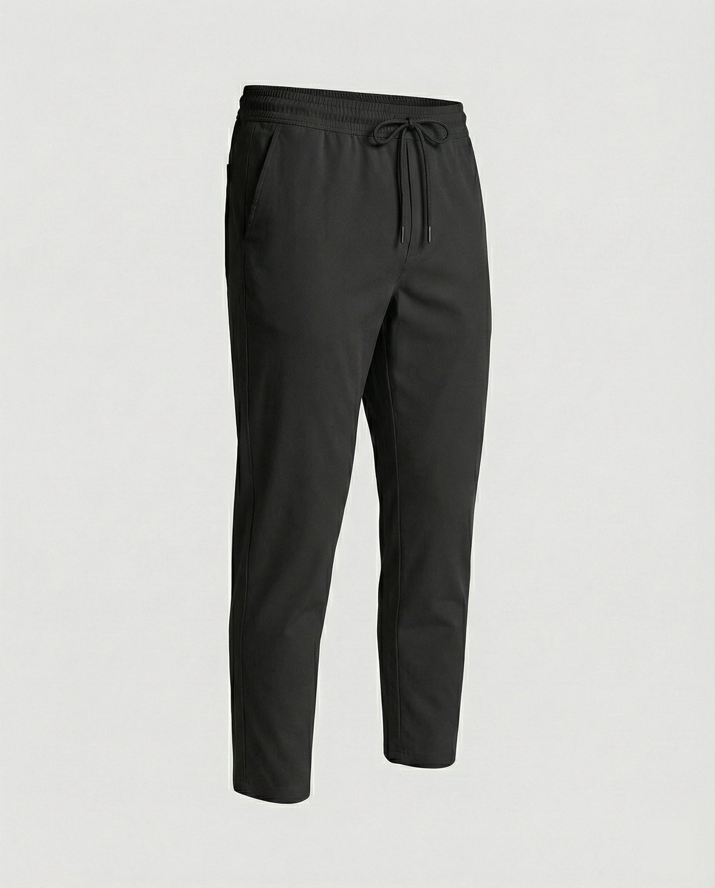 Herren Hose Leicht Bequem mit Verstellbarem Bund und Seiten Taschen