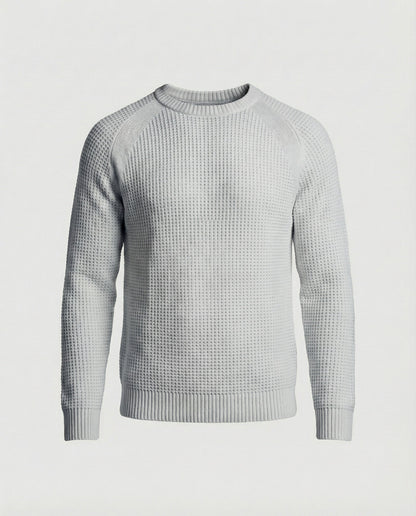 Herren Strukturpullover Modern Casual