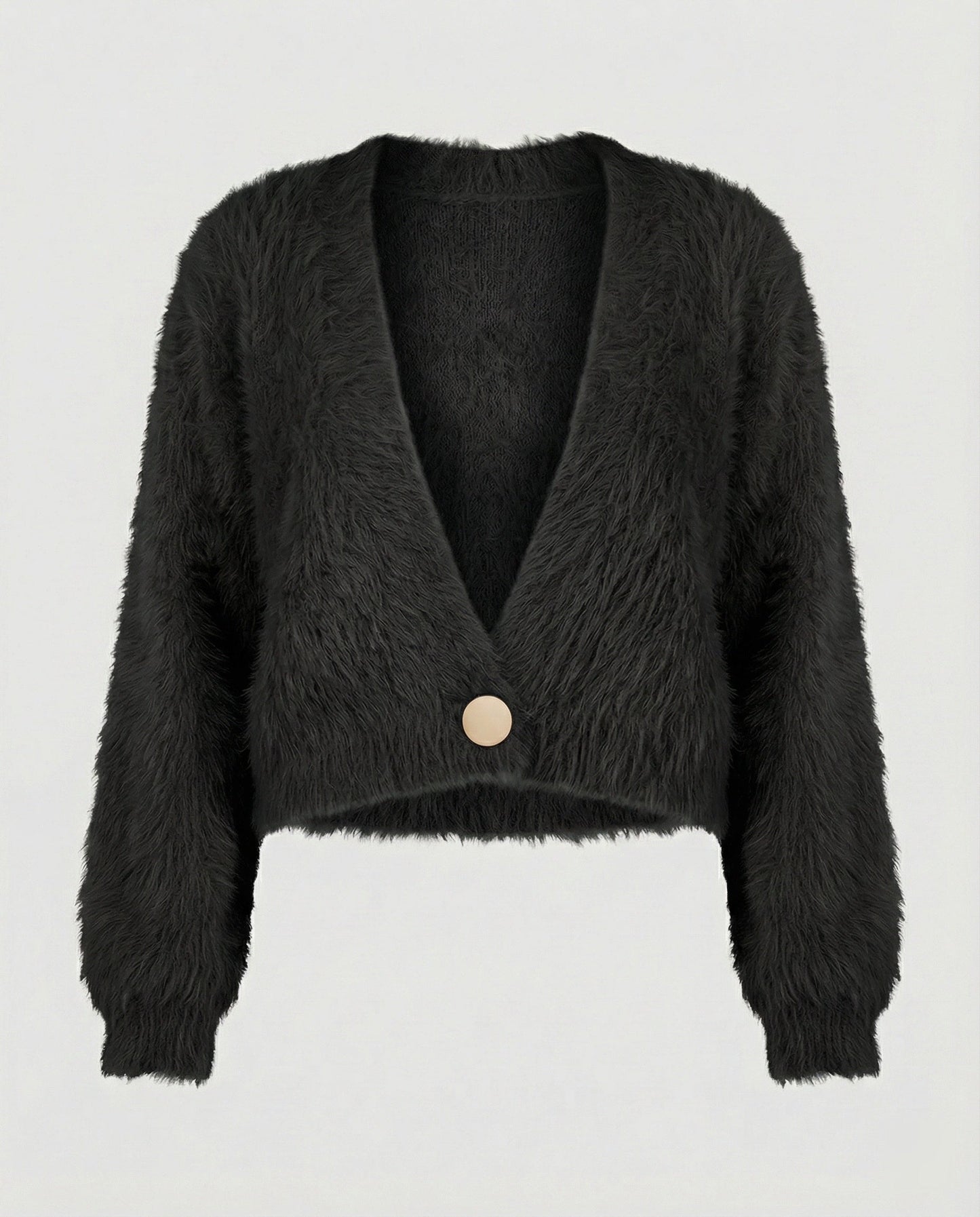 Weiche Strickjacke Damen Oversized Flauschig