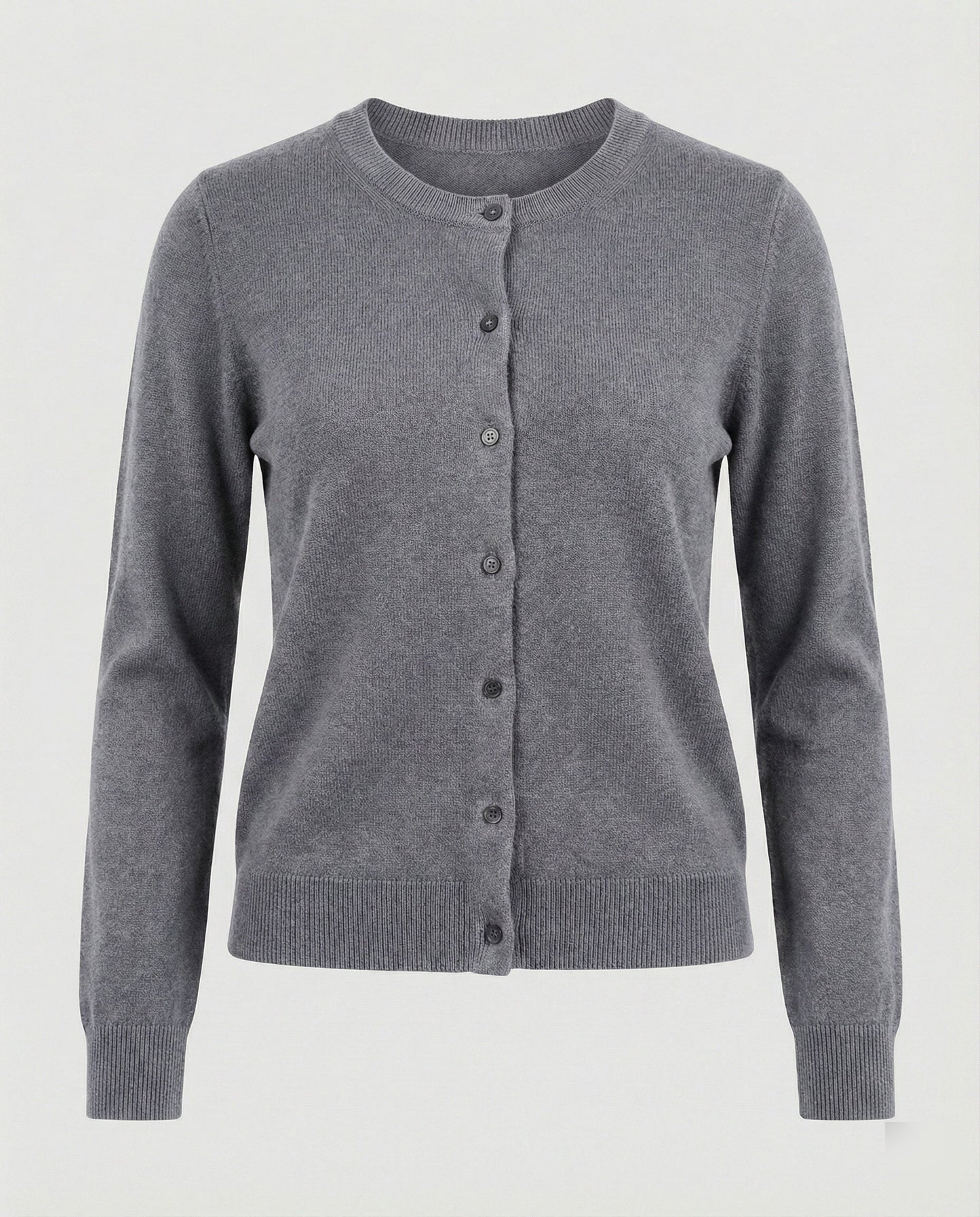 Damen Cardigan Weich Feinstrick Mit Knöpfen Elegант