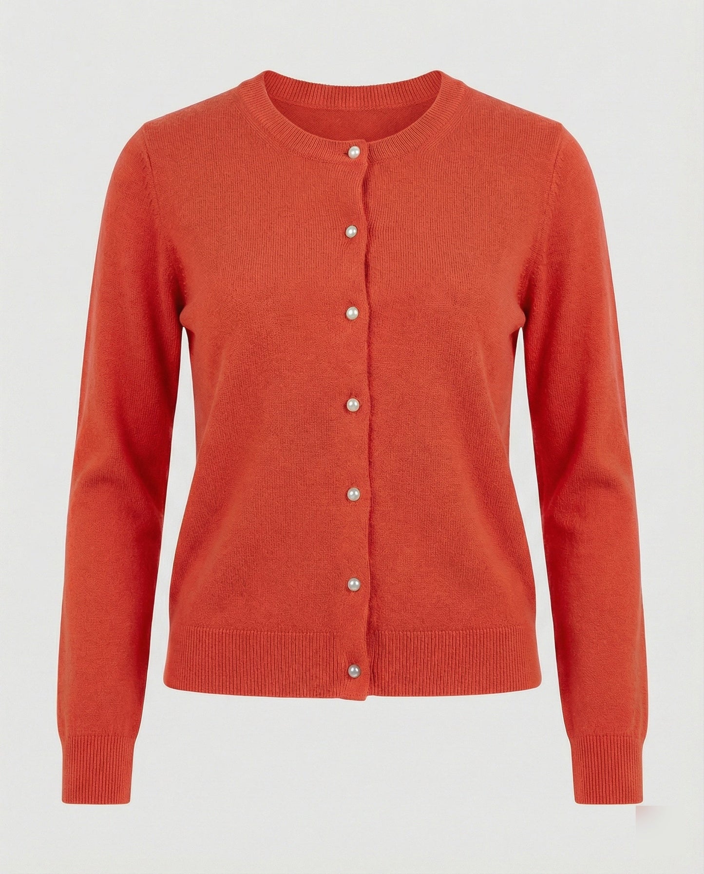 Damen Cardigan Weich Feinstrick Mit Knöpfen Elegант