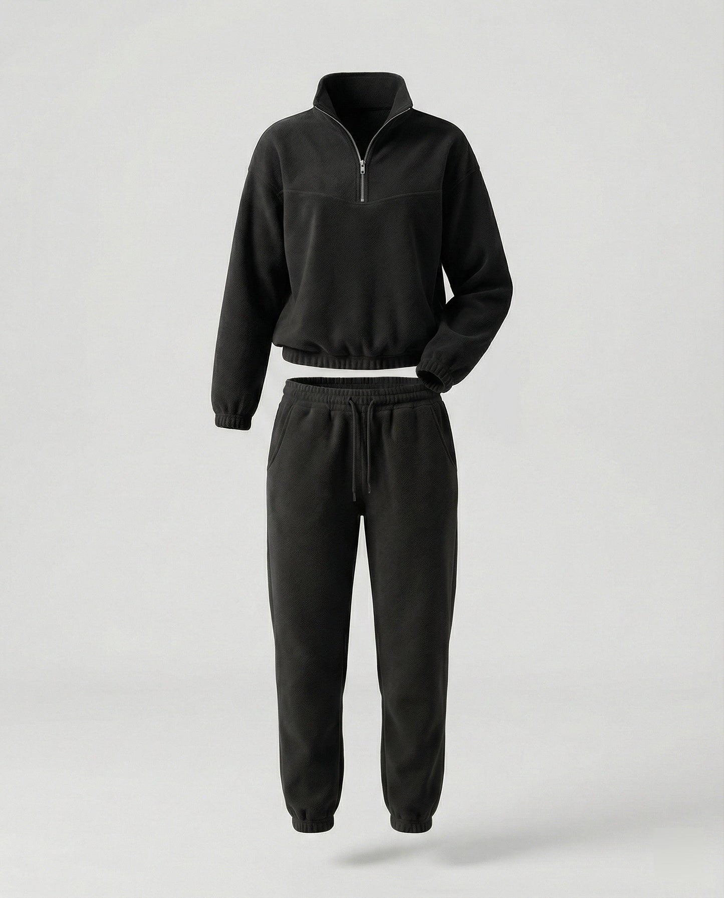 Damen Freizeitanzug Stehkragen Sportlich Modern