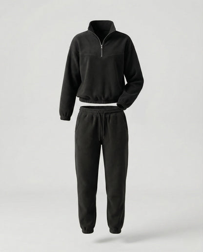 Damen Freizeitanzug Stehkragen Sportlich Modern