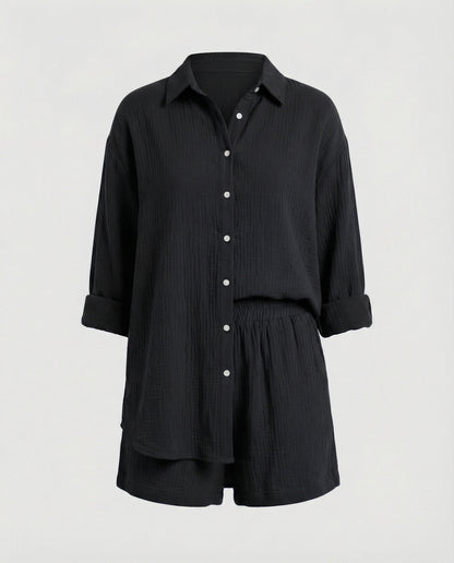 Damen Langarmbluse Oversized Groß