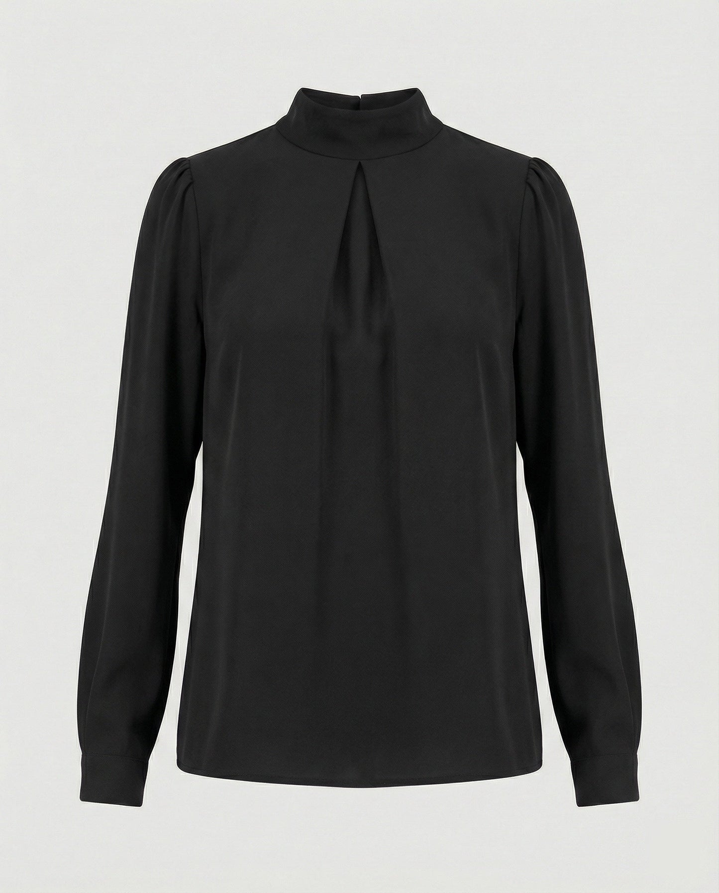 Damen Bluse Elegante Stehkragen Spitze Bluse