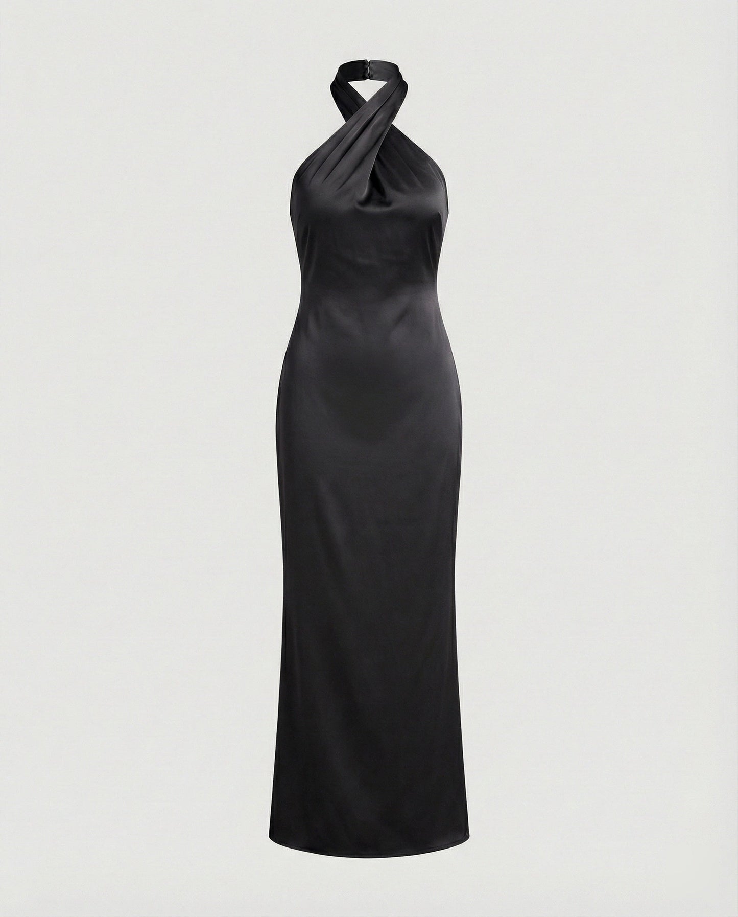 Elegantes Abendkleid Damen Asymmetrisch Figurformend