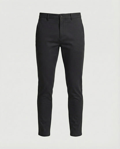 Herren Jeans Slim Fit Stretch Schwarz