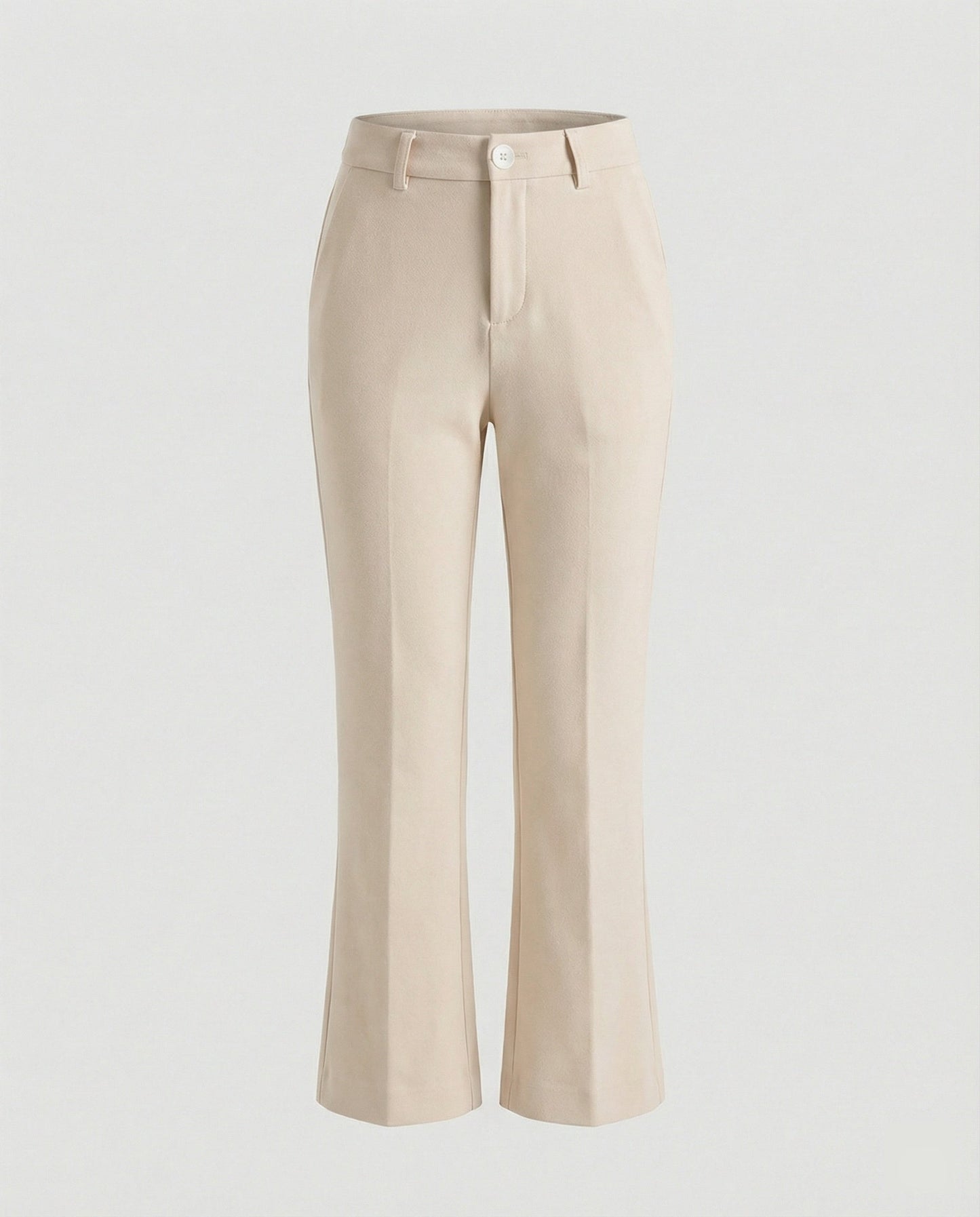 Weite Damen Stoffhose Flare Style