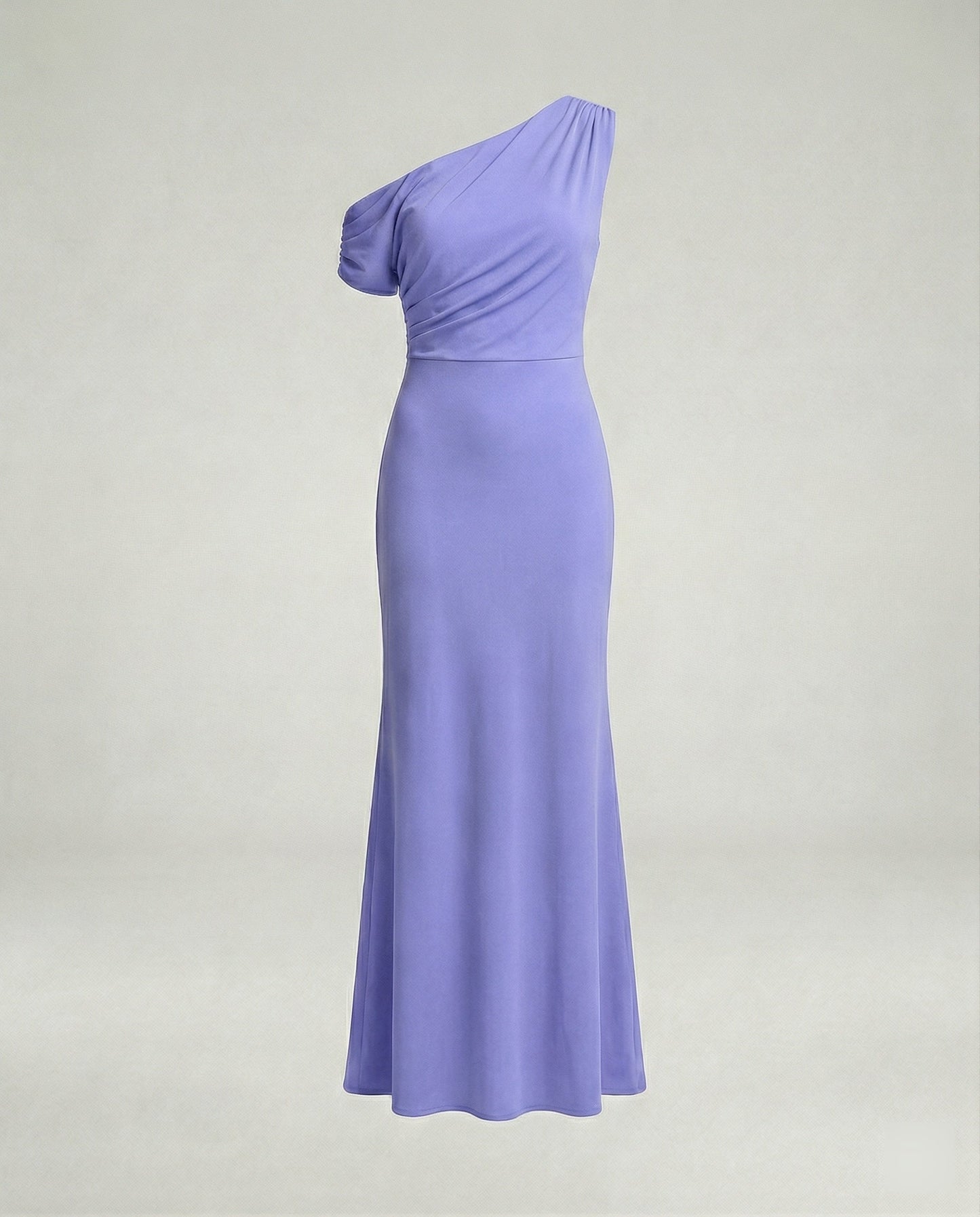 Elegantes Abendkleid Figurbetont Asymmetrisch Lang