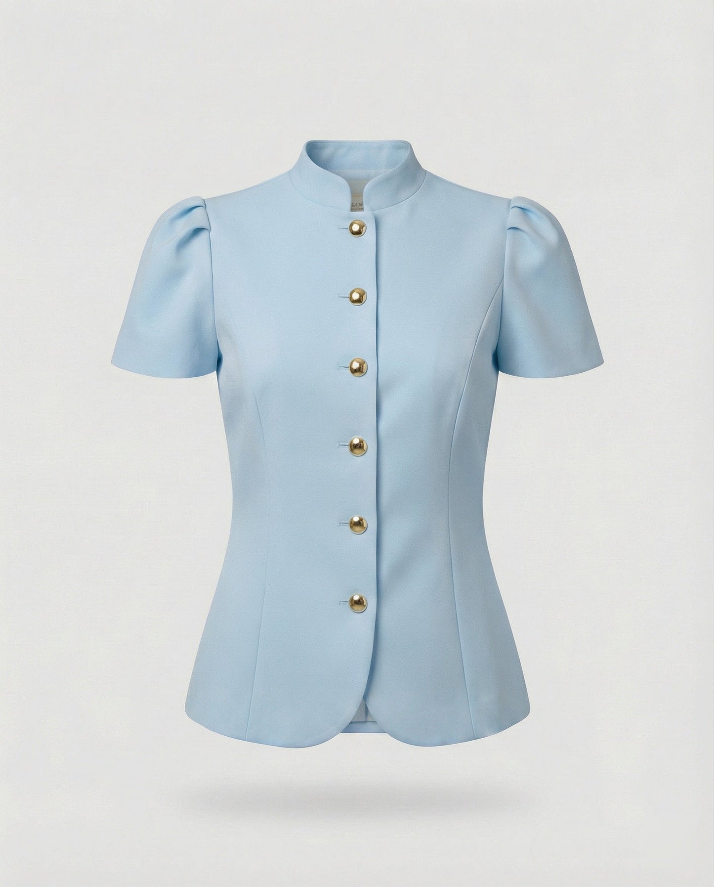 Damen Bluse Puffärmel Frauen Oberteil Elegent