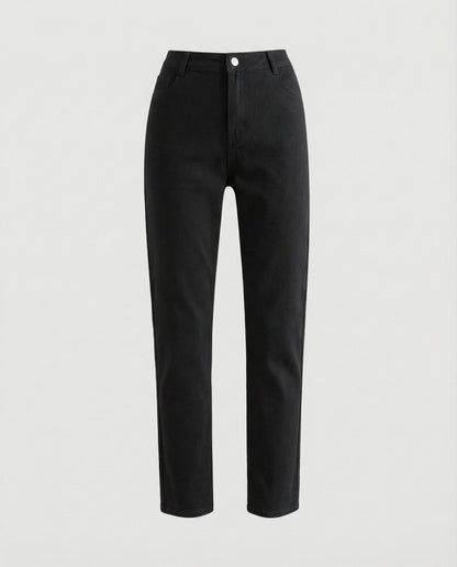 Schmale Damen Stoffhose Elegant Slim Fit