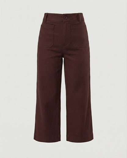 Damenhose Bequem Weite Hose mit modischem Schnitt