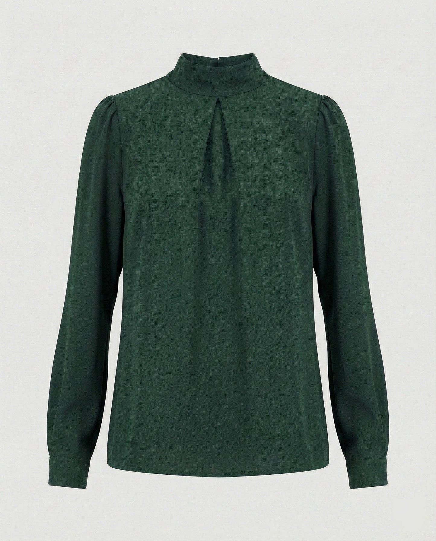 Damen Bluse Elegante Stehkragen Spitze Bluse