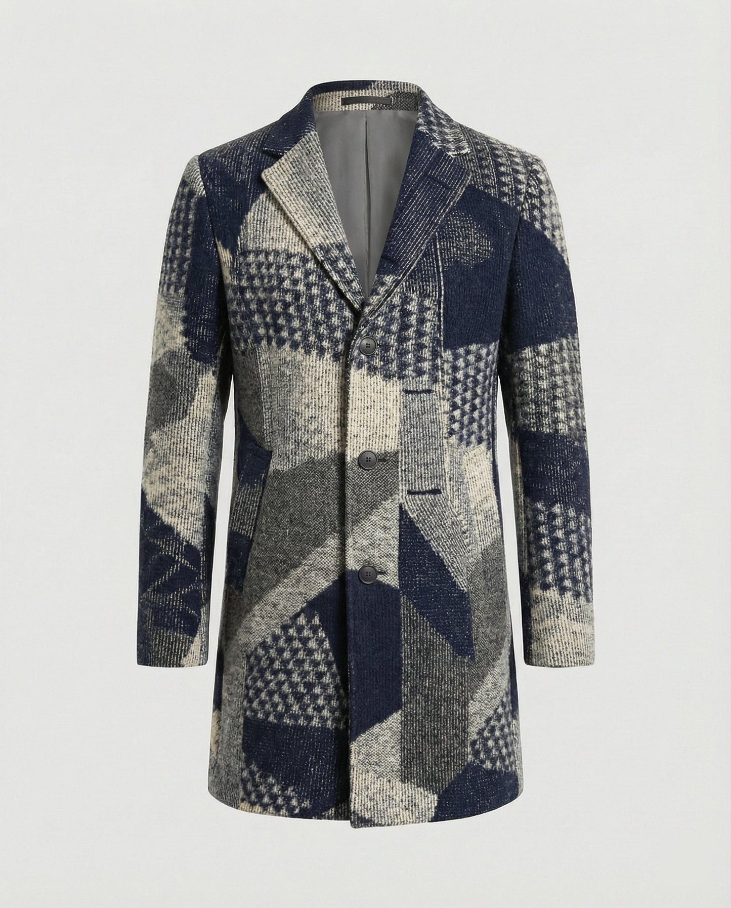 Herren Mantel Winter Elegant Lang