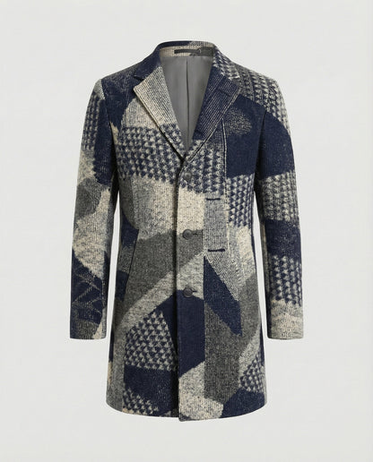 Herren Mantel Winter Elegant Lang