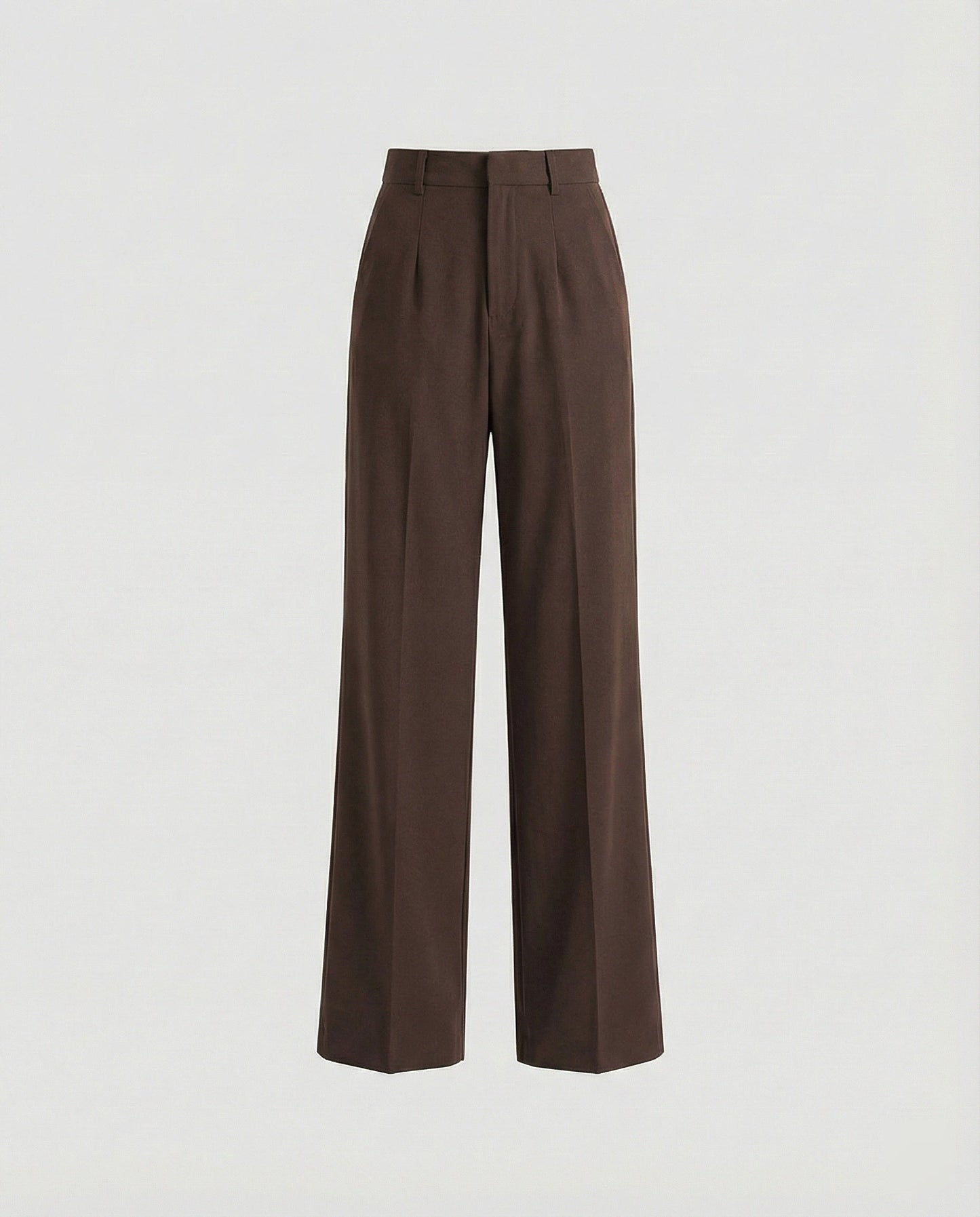 Weite Damen Stoffhose mit Bügelfalte Elegant