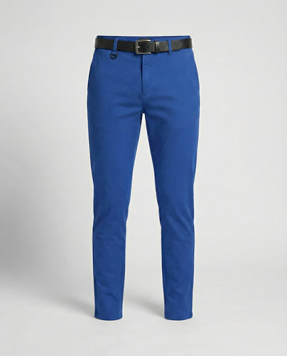 Herren Slimfit Hosen Bequem Chinohose Modern