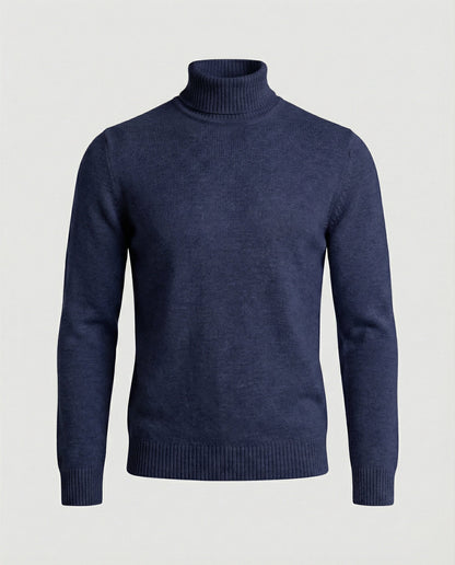 Weiche Merinowolle Rollkragenpullover Warm