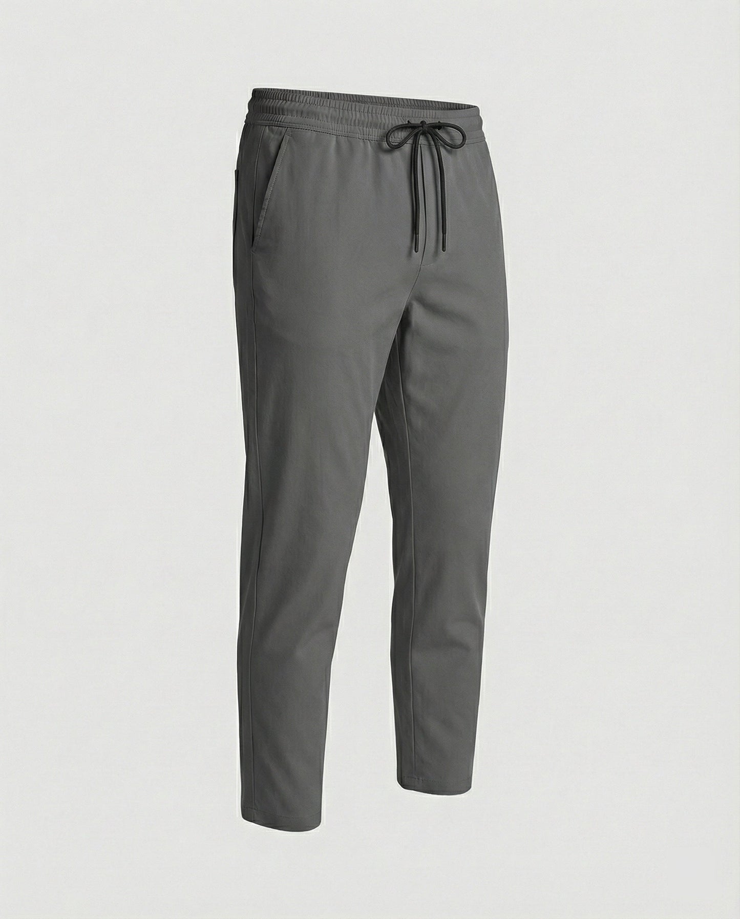 Herren Hose Leicht Bequem mit Verstellbarem Bund und Seiten Taschen