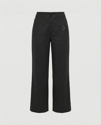 Weite Damen Cropped Jeans Bequem Geschnitten