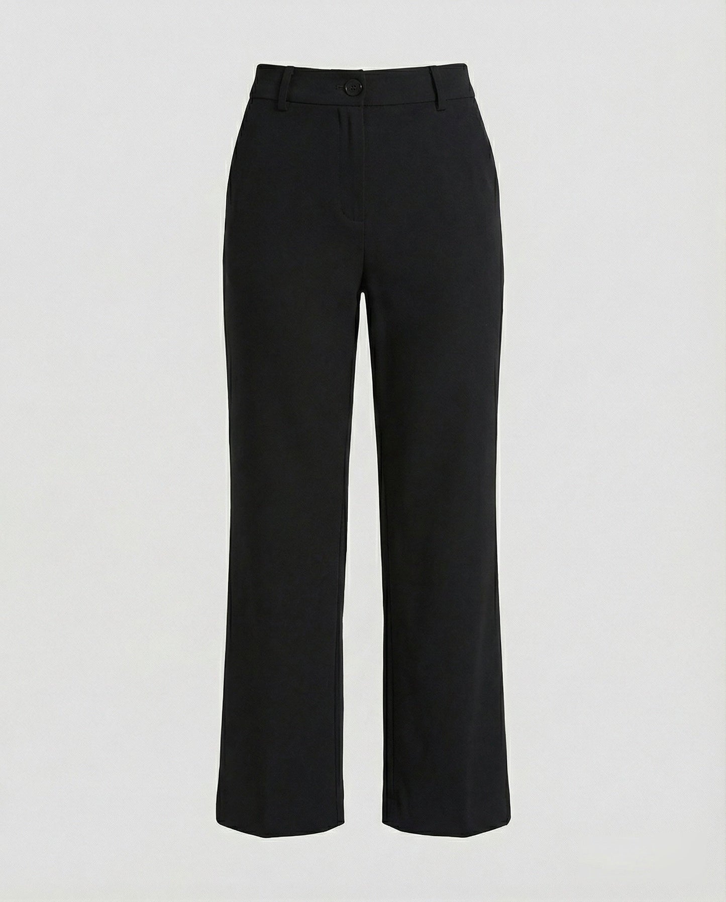 Damen Stoffhose Flare Modern Weite Bein