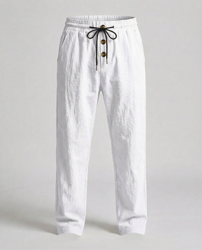 Herren Freizeithose Bequem Weit Luftig Comfort