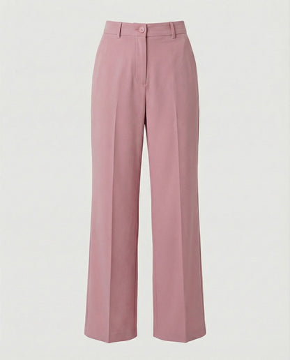 Damen Hose Weite Bequem Hochtailliert Komfort