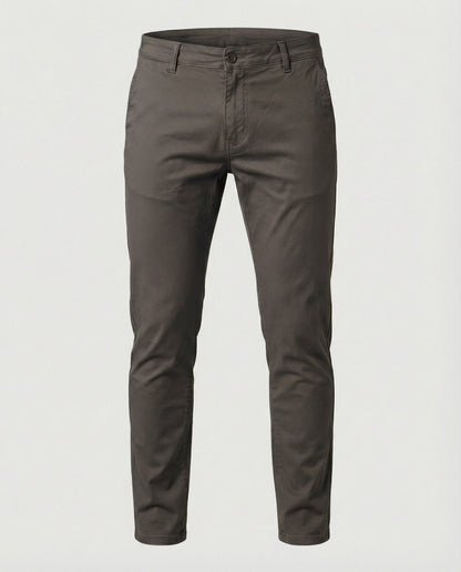 Herren Chino Slim Fit Hose Elastisch Bequem