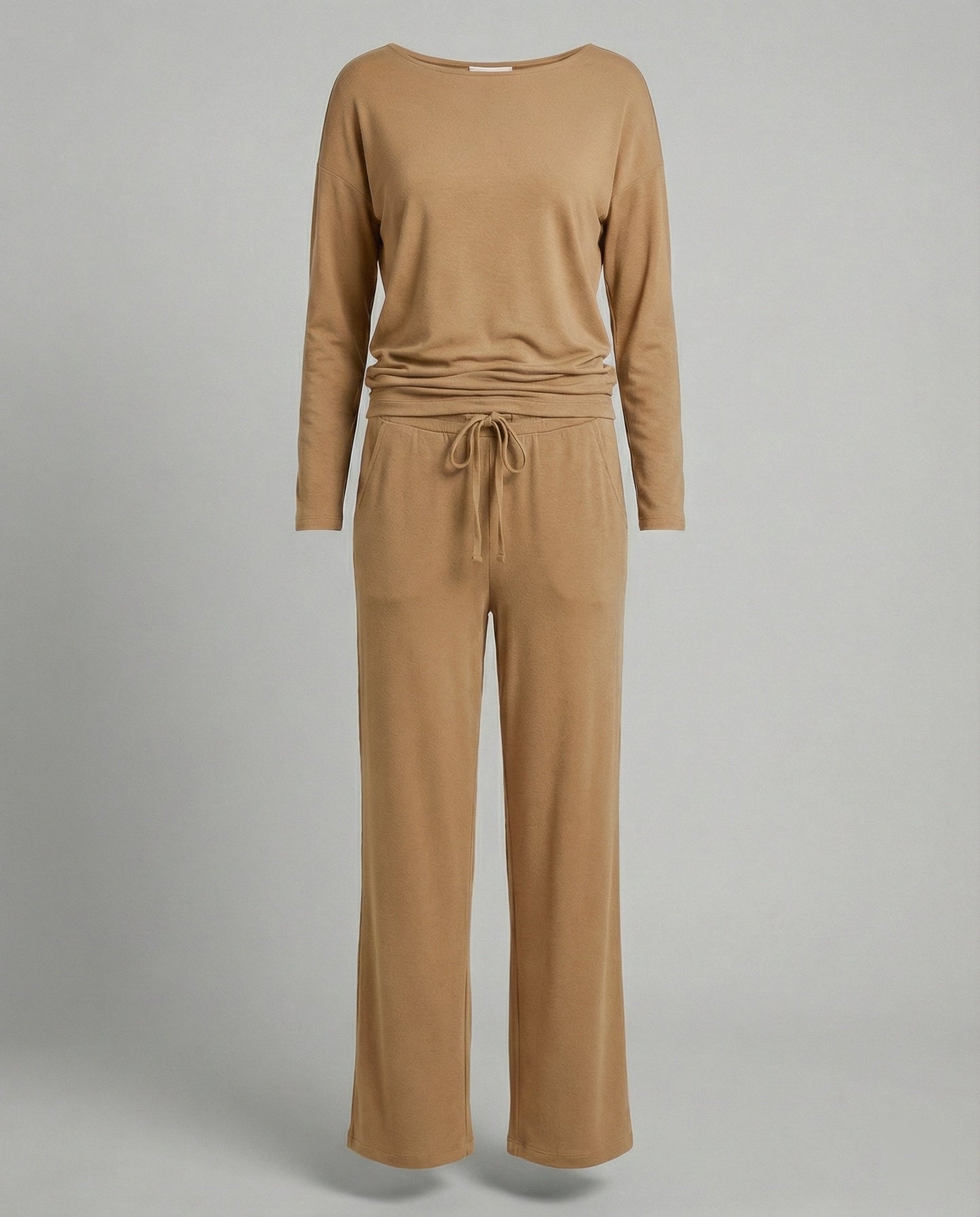 Damen Lounge-Set Bequem Elastisch Langarm