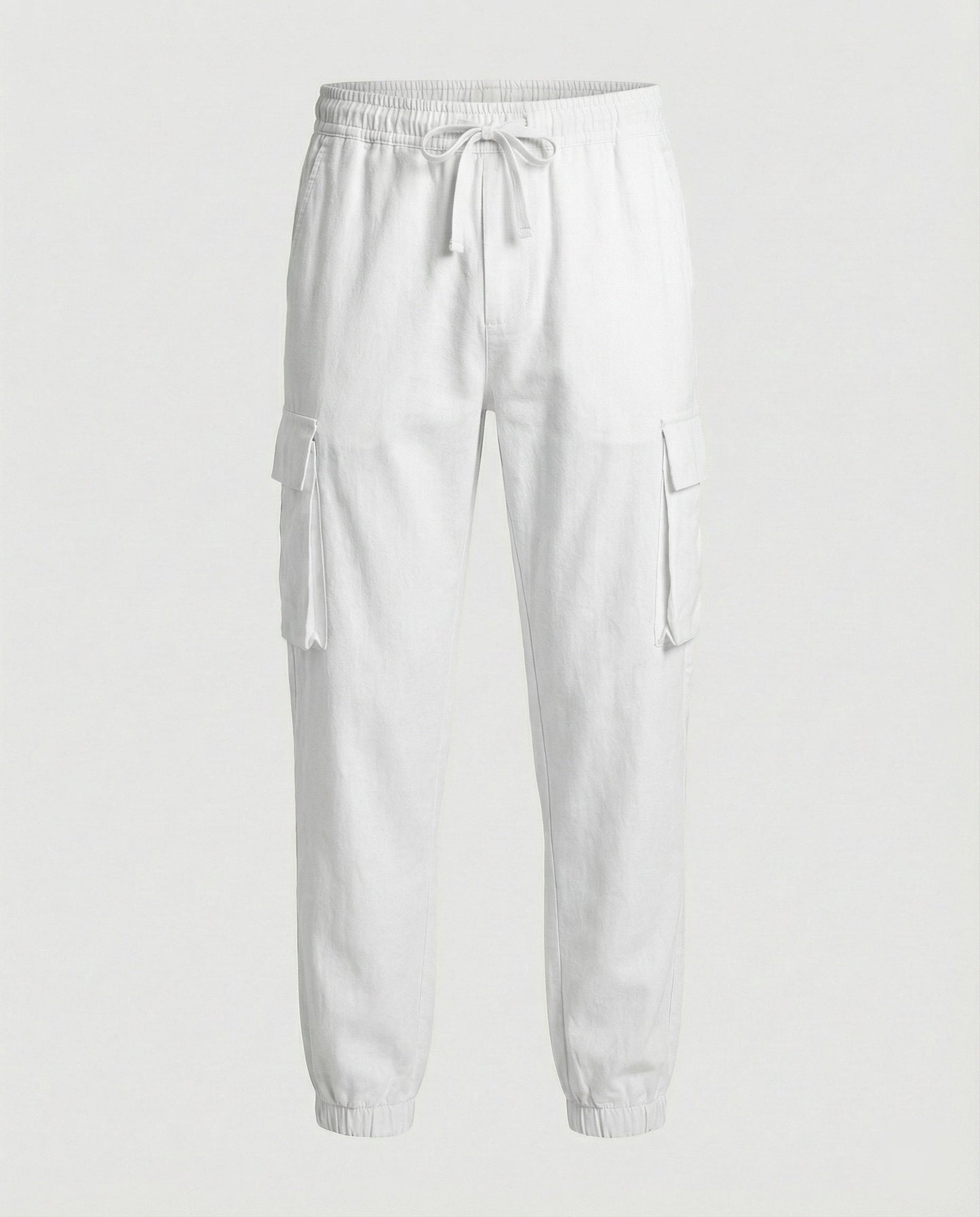 Herren Jogginghose Cargo-Style Elastisch Reißverschluss