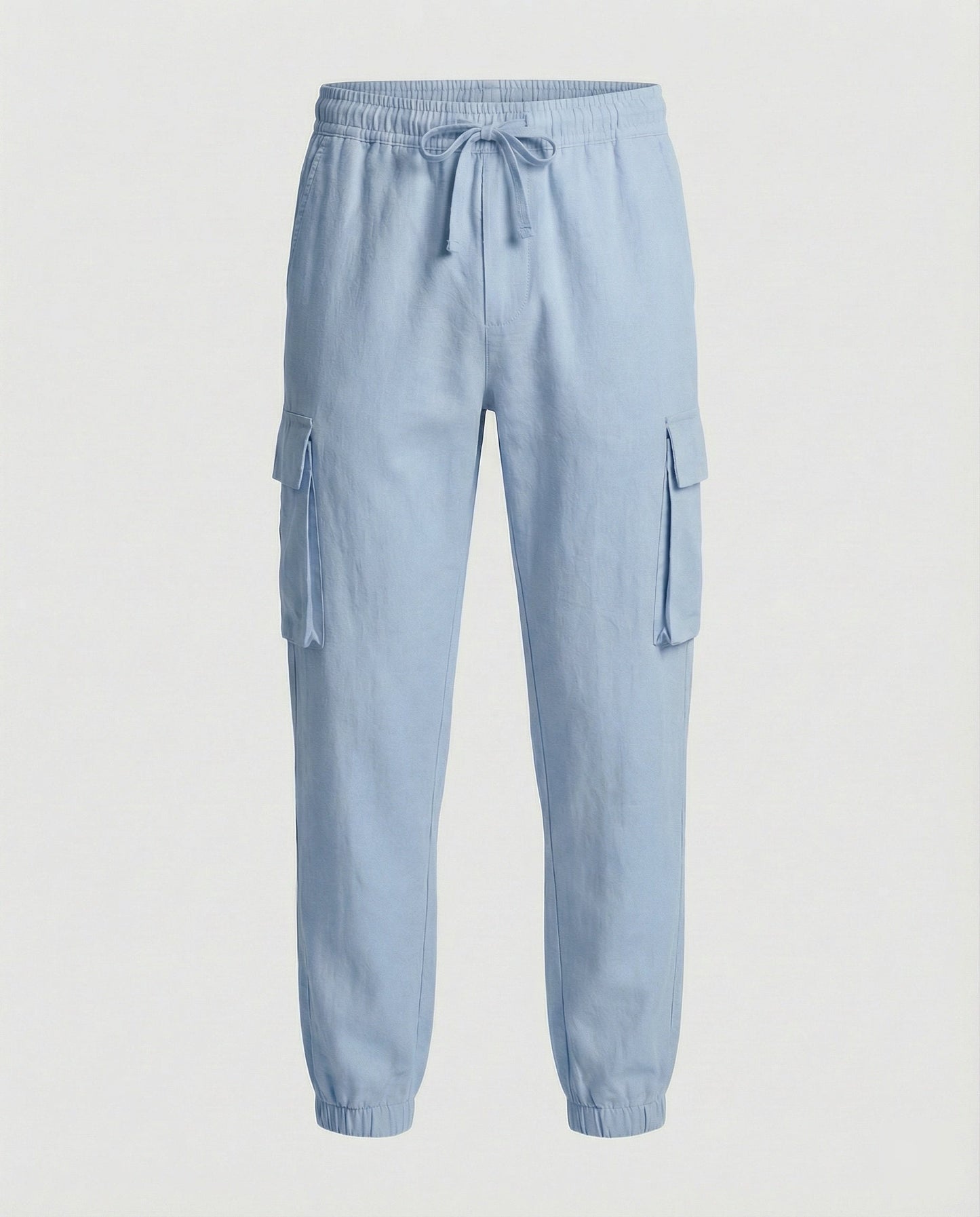 Herren Jogginghose Cargo-Style Elastisch Reißverschluss