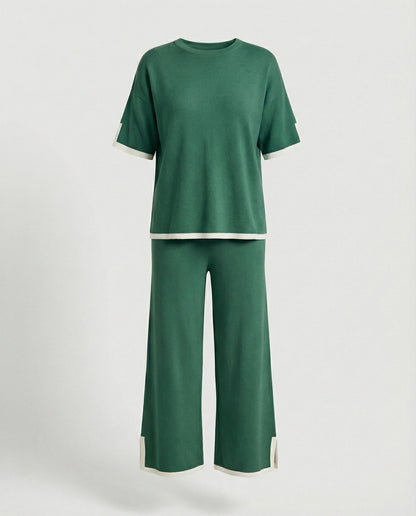 Damen Loungeanzug Komfortabel Vintage-Stil